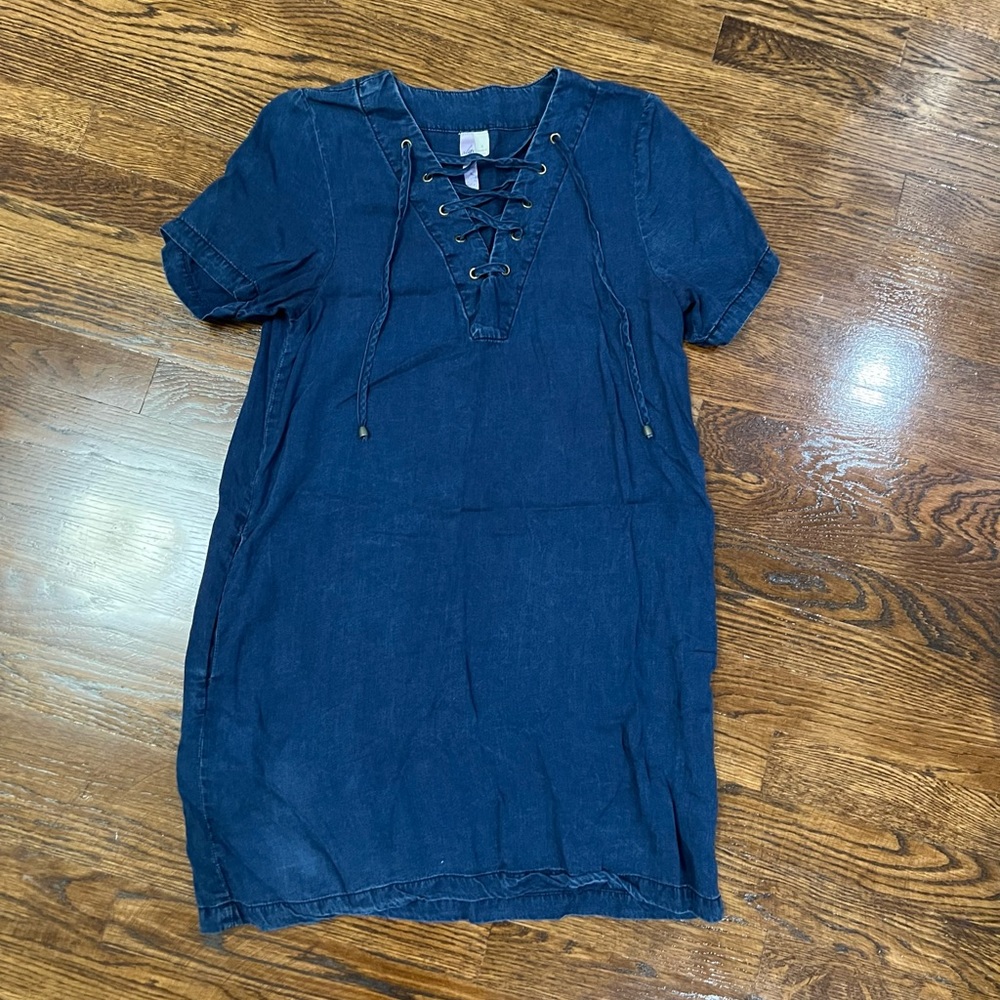 Denim Dress with pockets